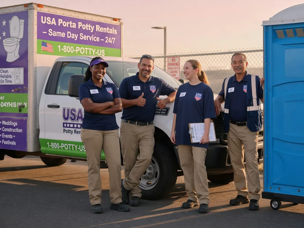 Porta Potty Rental company in Willows, CA